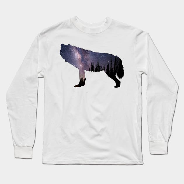 WOLF Long Sleeve T-Shirt by NEOS93